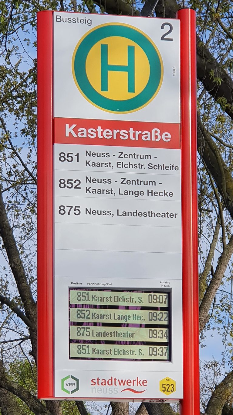 Detail WING easy Fahne mit DFI Anzeige von Axentia