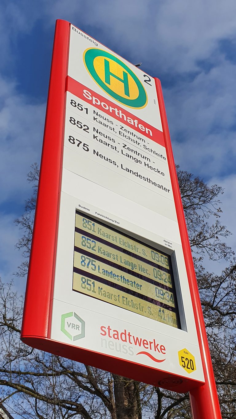 WING easy Fahne mit DFI Anzeige von Axentia