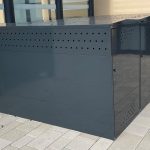 Fahrradboxen Typ M1 für Pendler am Busbahnhof Zeitz