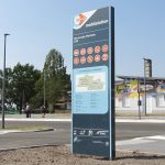 FIS 6-N mobil.nrw Stele am ZOB Wehdem